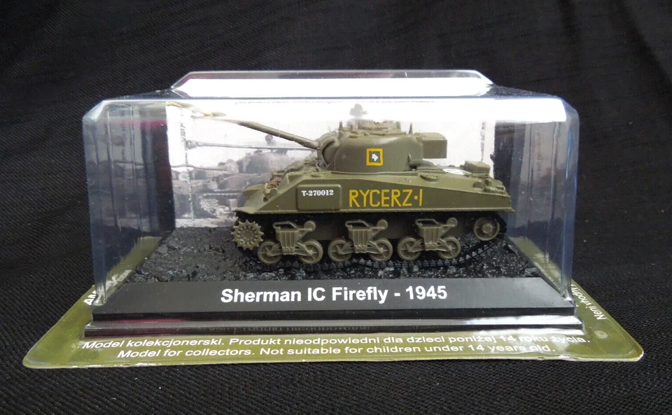 Sherman IC Firefly Diecast Amercom bg-10 1:72    1945 - Image 1 of 2
