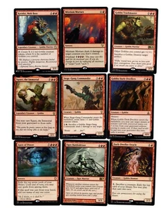 Commander-GOBLIN-KRENKO, MOB BOSS-RED-EDH-MTG-MAGIC-RARES-MYTHICS-READY TO PLAY - Picture 1 of 9