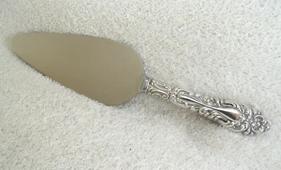 Servidor de pastel Athene 1913 mango esterlina hoja de acero inoxidable cubiertos hoja de acero inoxidable Foto 1 de 2