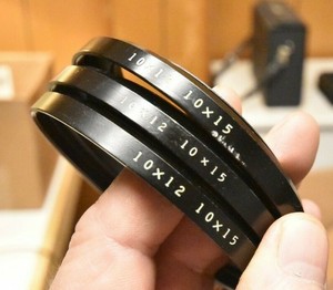 ANGENIEUX FILTER HOLDER 10X12 10X15  Very Good Holds Series 9