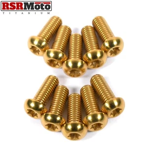 Ducati Panigale 899 959 1199 1299 V2 V4 V4S V4SP V4R Titanium Disc Rotor Bolts - Picture 1 of 3