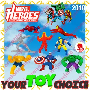 Figura McDonald's 2010 MARVEL HEROES Superhéroe Acción Super HÉROE TU Juguete ELECCIÓN - Imagen 1 de 18