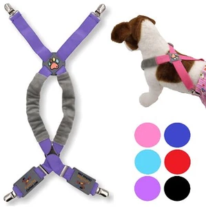 Suspendedores sin estrangulamiento para perro para ropa para mascotas pañales banda para vientre pequeño grande - Imagen 1 de 10