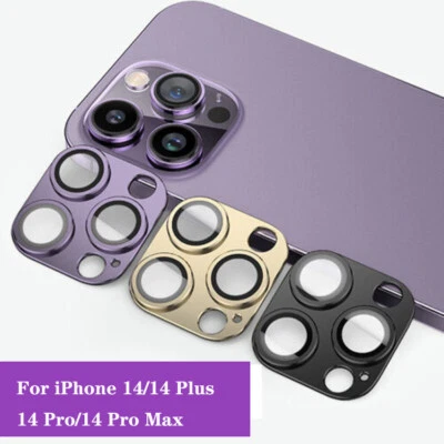 13 12 Pro Max Camera Lens Tempered Glass Protector For iPhone 14 Plus/14Pro Max - Image 1 of 4