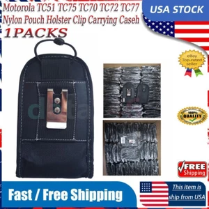 US Nylon Pouch Holster Clip Carrying Caseh for Motorola TC51 TC75 TC70 TC72 TC77 - Picture 1 of 14