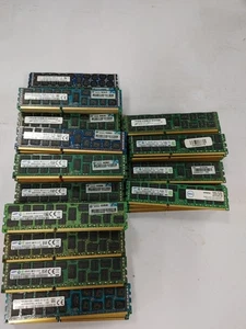 1280GB (160x8GB) MIX BRAND 2Rx4 PC3L-10600R (DDR3-1333)DDR3 ECC Server MemoryRam - Picture 1 of 8