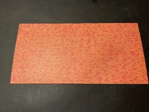 Modellbau Faller 24x12cm Ziegelstein Mauer Klinker Zubehör Landschaft kreieren - Bild 1 von 2