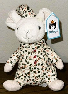 Jellycat Bedtime Merry Mouse Plüsch Neu mit Etikett Holly Berry Weihnachten Pyjama AUTHENTISCH - Bild 1 von 4