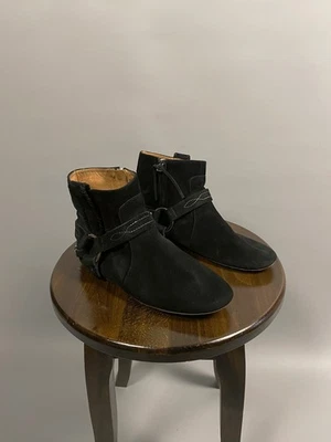 Isabel Marant Etoile черная замша кожа молнии ботинок ЕС 38 США 7 Великобритании 5 - Изображение 1 из 4