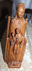 Statue Unserer Lieben Frau Sedes Sapientae mit Kind - Kopie St. Pieter - Bild 1 von 2