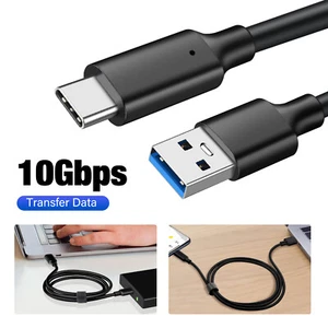 60W USB C 3.1 Gen 2 Fast Charge&10 Gbps Data Sync Cable for Android Auto/MacBook - Picture 1 of 16