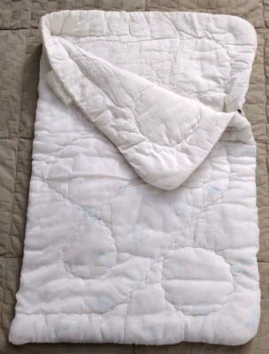 EDREDÓN CUNA EDREDÓN BEBÉ EDREDÓN VINTAGE AÑOS 70 CREMALLERA 100% POLIÉSTER FORTREL Foto 1 de 4