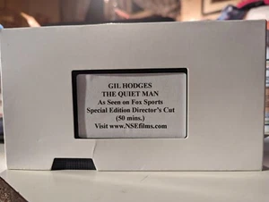 gil hodges the quiet man special edition director's cut vhs  50 Minutes - Picture 1 of 1