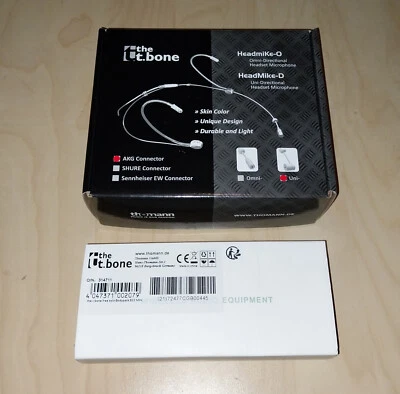 the t.bone free solo Bodypack 823 MHz + HeadmiKe O mini XLR Headset Funkmikrofon - Bild 1 von 4