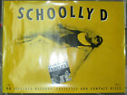 SCHOOLLY D "Black Enough", orig RCA promotional poster, 1989, 18x24, EX, hip-hop
