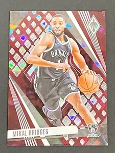 Mikal Bridges 2023-24 Panini Phoenix Maroon Ice Phoenix #4 #ed 193/275 - Picture 1 of 10