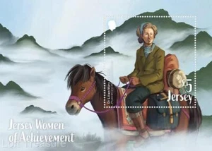 Estampillas de Jersey: "Jersey Women of Achievement" MNH £5 hoja en miniatura 2024 - Imagen 1 de 1