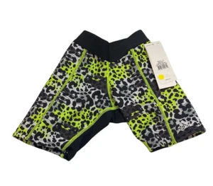 ADIDAS Climalite Girls Size XS 6 Destiny Print Slider Softball Shorts Padded *1D - Picture 1 of 4