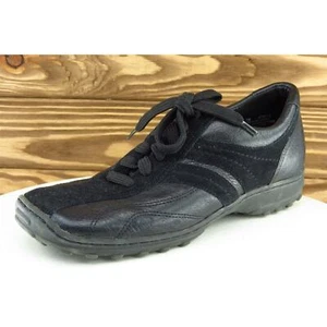 Naturalizer Women Size 7 M Black Fashion Sneakers Leather 875P13 - Picture 1 of 9