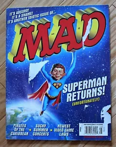 Revista Canada Mad; agosto de 2006; #468; ¡Superman regresa! (Desafortunadamente) - Imagen 1 de 5