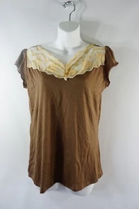 NWT Women's Junior's 6 Degrees Shirt Top Blouse Size L - Picture 1 of 4