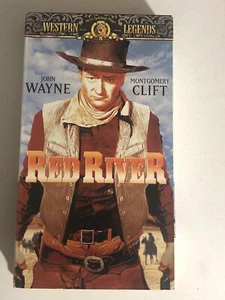 Red River Vhs Tape John Wayne Montgomery Clift Walter Brennan - Imagen 1 de 2