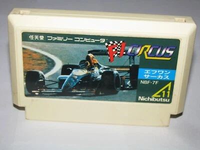 F1 Circus Famicom NES Japan import US Seller - Image 1 of 2