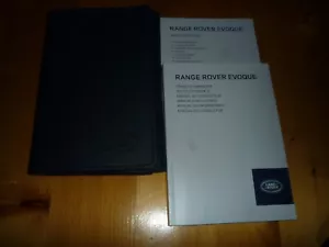 RANGE ROVER EVOQUE HAND BOOK PACK AND WALLET , 2014 ISSUE - Picture 1 of 3