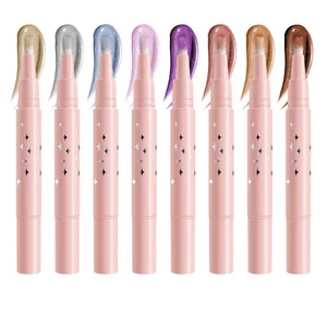 1 Stück Lidschatten Stick Eyeshadow Pen Liquid Eyeshadow Trendy Makeup Tool Club - Bild 1 von 55