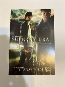 Supernatural - Promo Card SN-SD2005 - Inkworks 2005 NM SDCC San Diego
