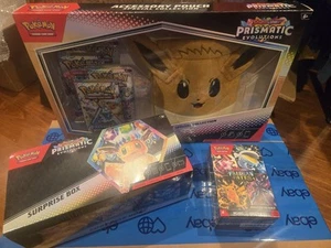 Prismatic Evolutions Überraschungsbox, Zubehörtasche, Paldean Fates versiegelt - Bild 1 von 4