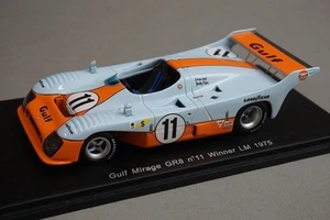 1:43 Spark 43LM75 Gulf Mirage GR8 Le Mans Winner 1975 #11 model car - Picture 1 of 8