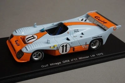 1:43 Spark 43LM75 Gulf Mirage GR8 Le Mans Winner 1975 #11 model car - Image 1 of 4