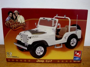 New AMT ERTL The Dukes of Hazzard RC2 Daisy Duke Jeep CJ-7 Sealed Model Kit - Picture 1 of 13