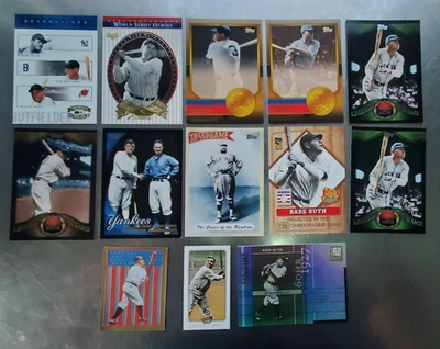 New York Yankees lot of 260 cards Ruth, Mantle, Gehrig, Munson, Ford, Dom, Riz, - Image 1 of 4