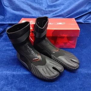 O'Neill Wetsuits Men's Heat 3mm Split Toe Booties, Black, 8 - Picture 1 of 5