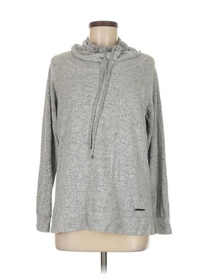 Sudadera con capucha gris Jones New York Signature para mujer M Foto 1 de 4