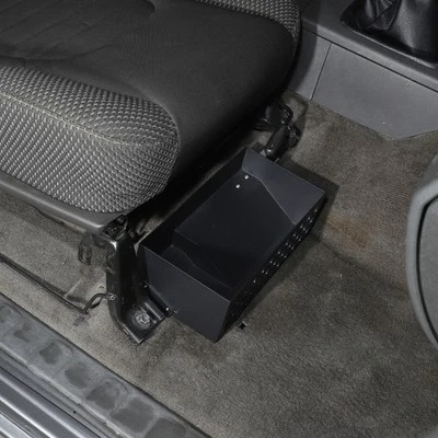 Aluminum Under Passenger Seat Storage Basket Tray For Nissan Frontier 2009-2017 — 第 1/4 张图片