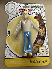 Scooby-Doo! Fred Bend-Ems Bendable Action Figure 5" Tall Collectible