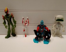 Cartoon Network Ben 10 Action Figures Lot Set Of 4