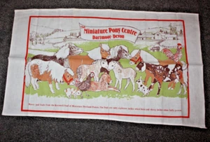 Das Miniatur Pony Center Dartmoor Devon Geschirrtuch - Bild 1 von 2