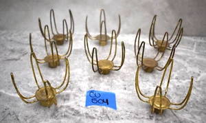 Group of 8 Votive Candelabra Convertors, Cup Holders (CU504) chalice co - Picture 1 of 7