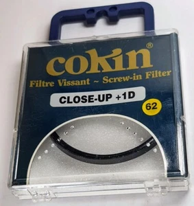 Cokin 62mm Close Up Macro No.1D #1D Glass Lens filter Made in France E-62 62 mm - Picture 1 of 4