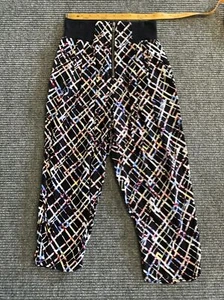 Material Girl Capris Women’s S Black Multi Zipper Closure Stretch - Picture 1 of 13