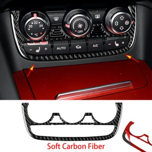 Carbon Fiber Air Condition Button Trm Fit For Audi TT 8N 8J MK123 TTRS 2008-2014 - Picture 1 of 9