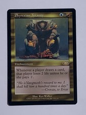 MTG - Phyrexian Tyranny, Planeshift LP+ Rare Gold Magic The Gathering