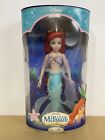 Disney Princess Ariel Little Mermaid PORCELAIN BRASS KEY KEEPSAKES Doll 2760 14"