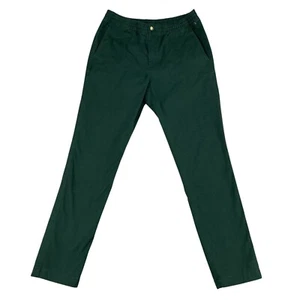 NWOT Polo Ralph Lauren Stretch Slim Tapered Pant in Forest Green Sz Small - Picture 1 of 5