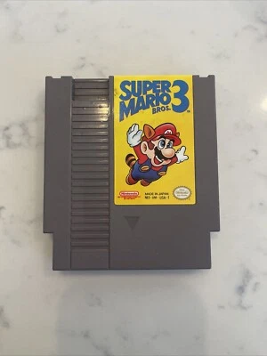 Super Mario Bros. 3 NES Nintendo Entertainment System Game 1990 - Image 1 of 3