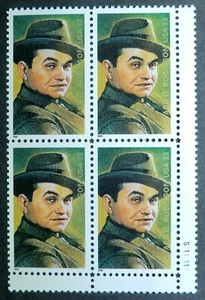 3446 MNH 2000 33c Edward G. Robinson PB Hollywood Legend actor artist film movie - Picture 1 of 1